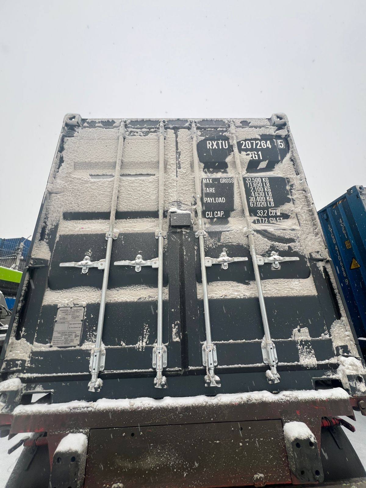 Морской контейнер RXTU2072645